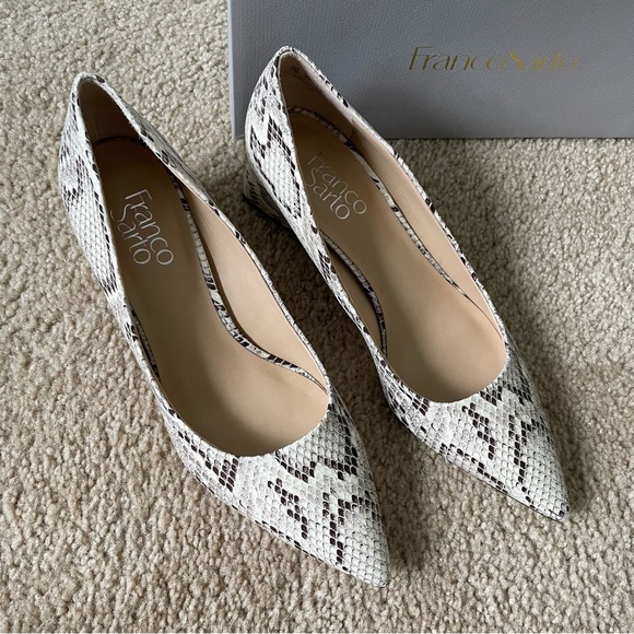NEW Franco Sarto Romi Snake Pump Size 7M - Picture 2 of 8